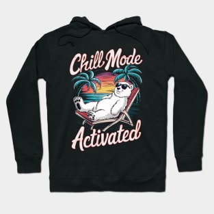 Chill mode activated - bear Hoodie